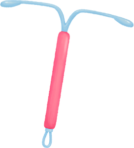 Painterly Sticker IUD